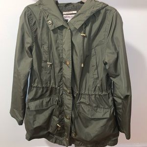 Light Green Raincoat